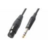 PD Connex XLR Female - 6.3mm Stereo jack kabel 1.5 meter | PD Connex