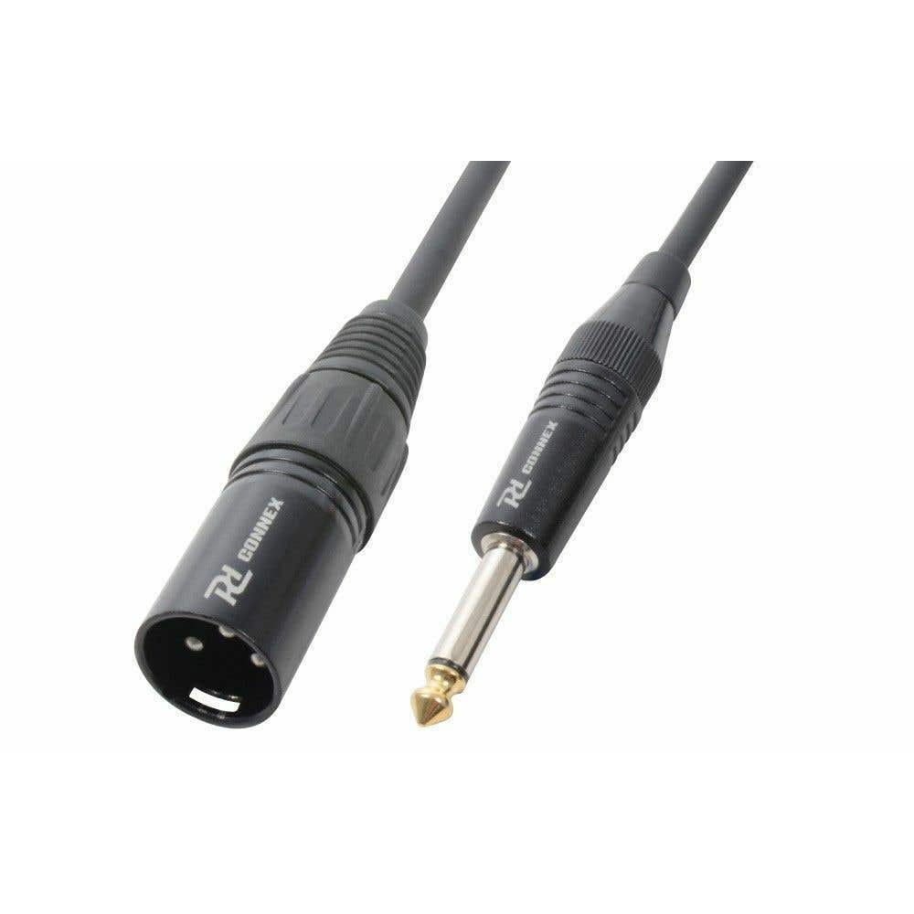 PD Connex XLR Male - 6.3mm Mono jack kabel 8 meter | PD Connex