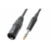 PD Connex XLR Male - 6.3mm Stereo jack kabel 1.5 meter | PD Connex