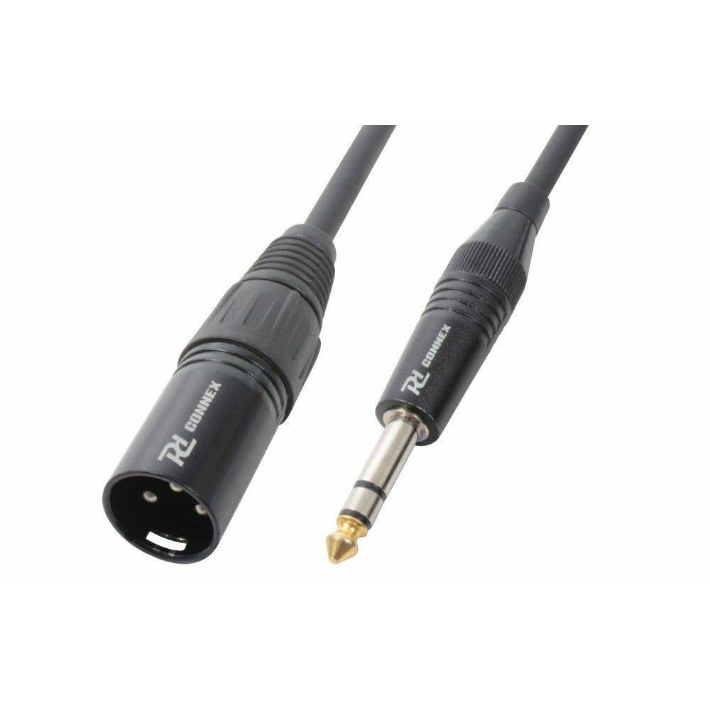 PD Connex XLR Male - 6.3mm Stereo jack kabel 8 meter | PD Connex