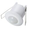 PIR Bewegingssensor met schemerschakelaar - 360° - 6m Bereik - IP20 - Wit - Max 300W | HOFTRONIC