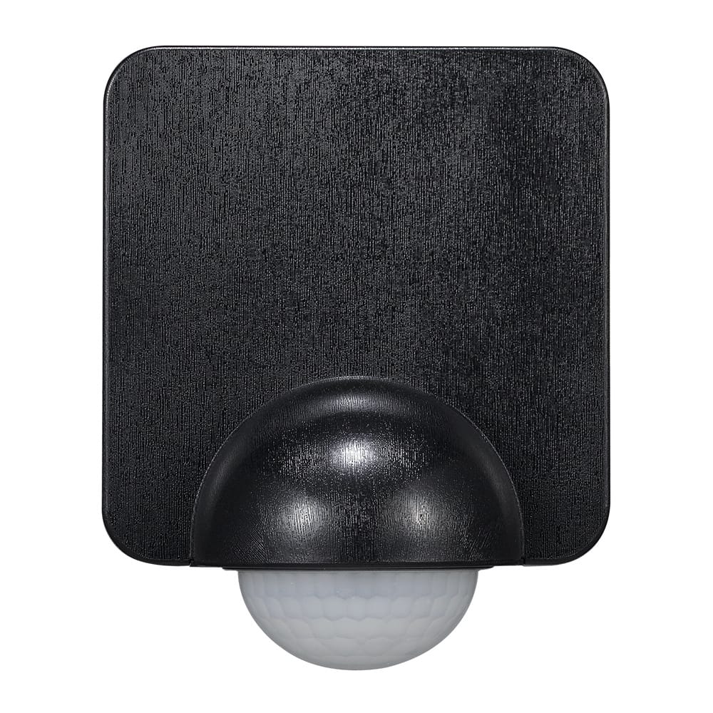 PIR bewegingssensor en schemerschakelaar - 360° - Opbouw - 10 meter bereik - Max. 1200 Watt - Zwart - IP54 | HOFTRONIC