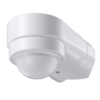 PIR bewegingssensor met schemerschakelaar - 240° - Opbouw - 10 meter bereik - Maximaal 600 Watt - IP65 waterdicht - Wit | HOFTRONIC