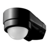 PIR bewegingssensor met schemerschakelaar - 240° - Opbouw - 10 meter bereik - Maximaal 600 Watt - IP65 waterdicht - zwart | HOFTRONIC