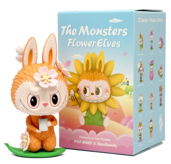 POP MART LABUBU (The Monsters Flower Elves) blind box | POP MART