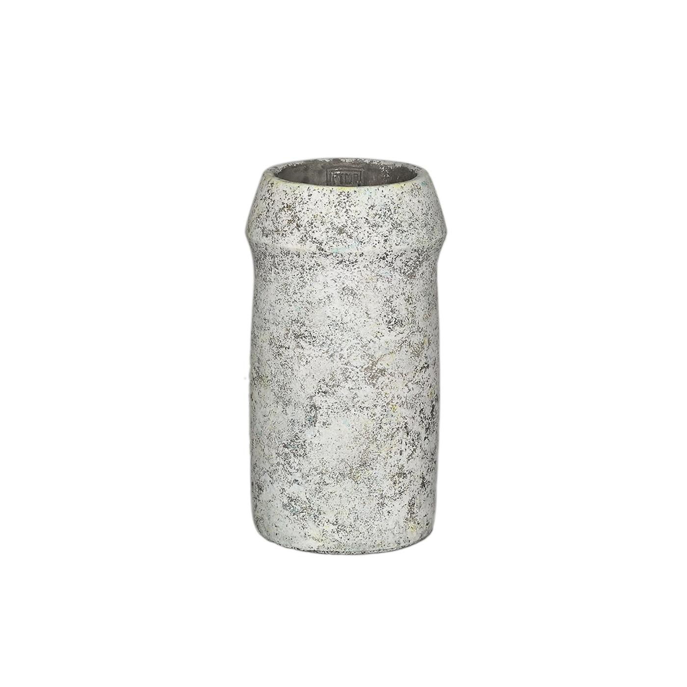 PTMD Bloempot Nimma grijs 16x16x30cm | Merkloos