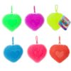PUFFERZ Sleutelhanger Pufferbal Hart 7cm | Toi-Toys