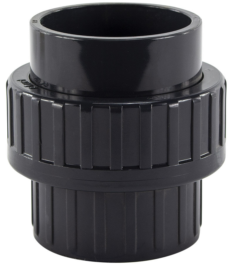 PVC 3/3 koppeling 50mm 2x lijmverbinding | W'eau
