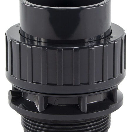 PVC 3/3 koppeling 63mm lijmverbinding x buitendraad 2" | W'eau