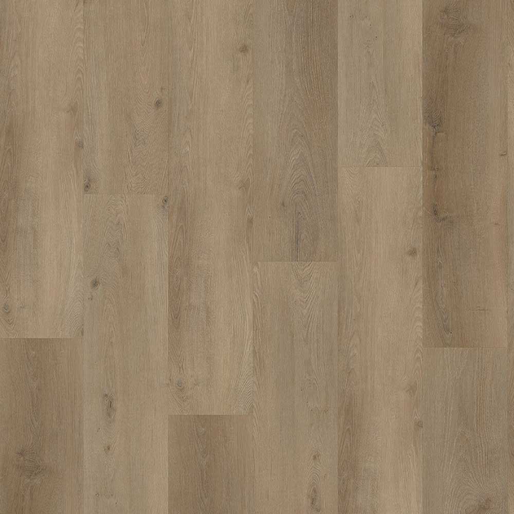 PVC Recht Warm Bruin Klik |