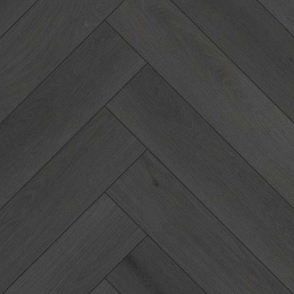 PVC Visgraat Black Oak |