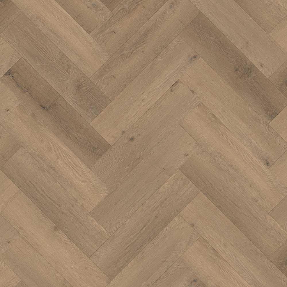 PVC Visgraat Warm Brown |