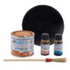PVC reparatieset Adegrip Zwart (rond Ø10cm) | Adeco