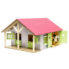 Paardenstal met 2 boxen en berging 1:24 voor Schleich paarden | Kids Globe