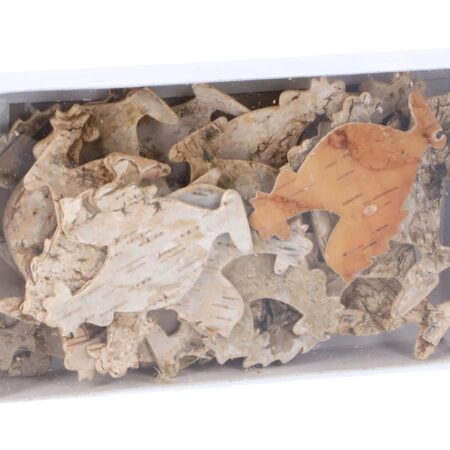 Paas Figuurtjes Kip Natuurlijk Schors 24 Stuks 8Cm |
