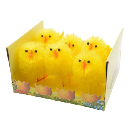 Paas Kip Chenille 6 Stuks |