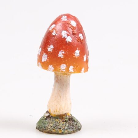 Paddenstoel bol 4x4x8cm | Season Inspired Decoration