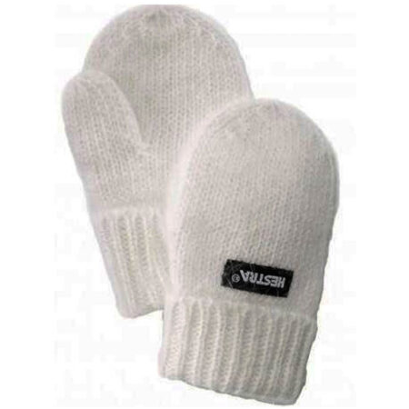 Pancho Baby Mitt wanten Wit | Hestra