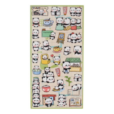 Panda Nekoni Stickers | -