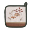 Pannenlap Beige Paddenstoelen | Clayre&Eef