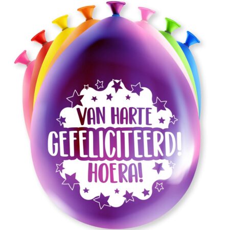 Paperdreams Ballonnen - Gefeliciteerd | Paperdreams