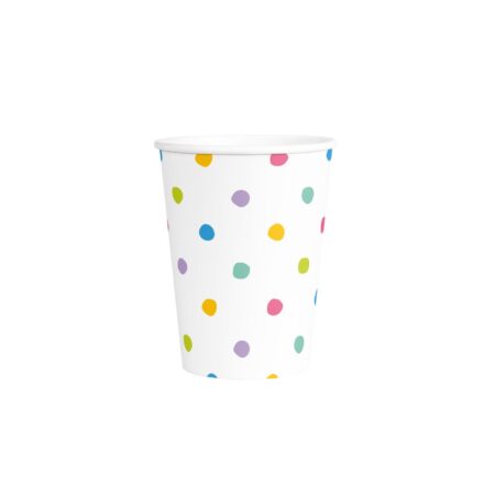 Paperdreams Bekers Party dots set a 6st | Paperdreams