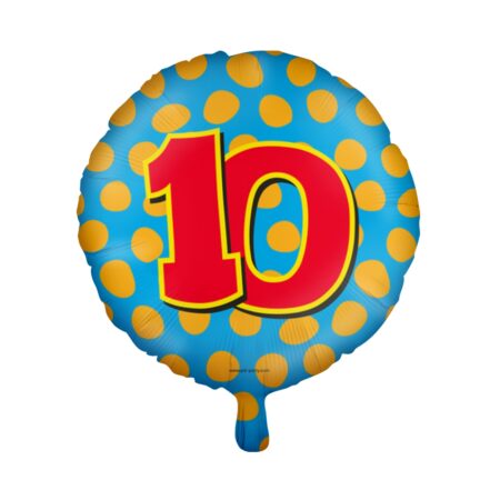 Paperdreams Happy folie ballon - 10 jaar | Paperdreams