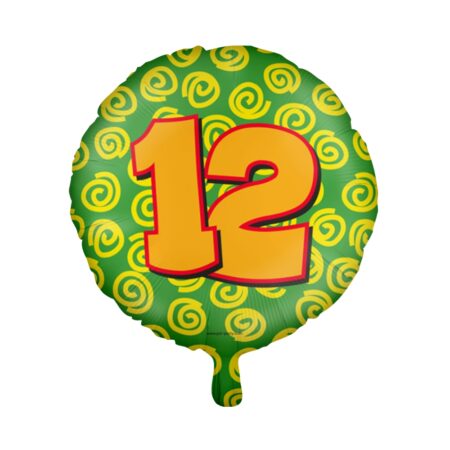 Paperdreams Happy folie ballon - 12 jaar | Paperdreams