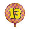 Paperdreams Happy folie ballon - 13 jaar | Paperdreams