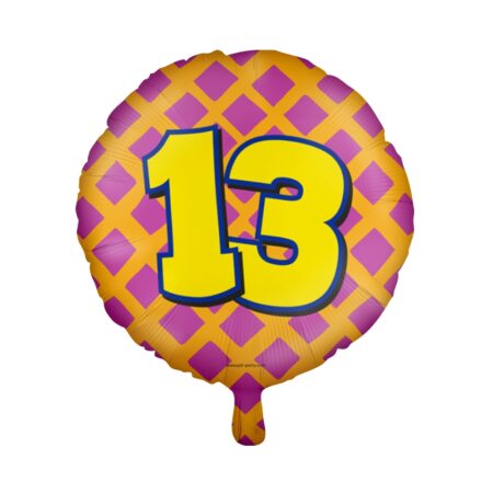 Paperdreams Happy folie ballon - 13 jaar | Paperdreams