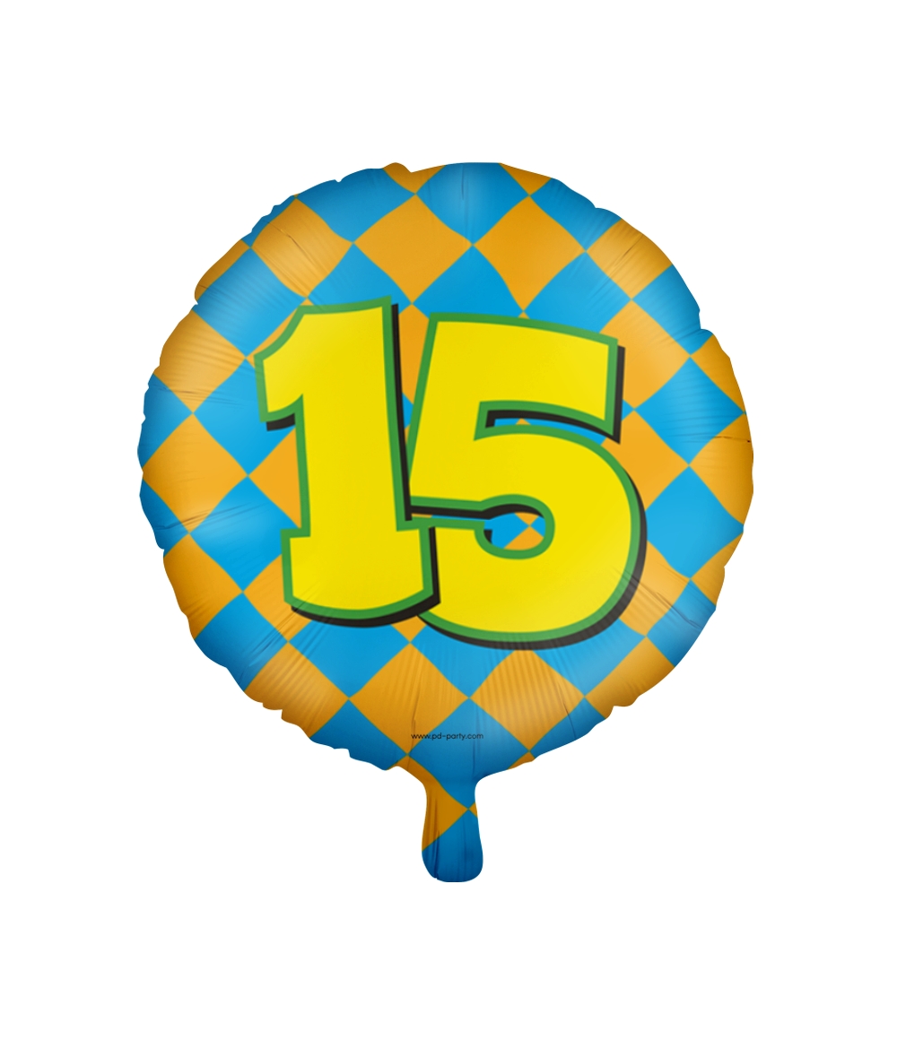 Paperdreams Happy folie ballon - 15 jaar | Paperdreams