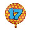 Paperdreams Happy folie ballon - 17 jaar | Paperdreams