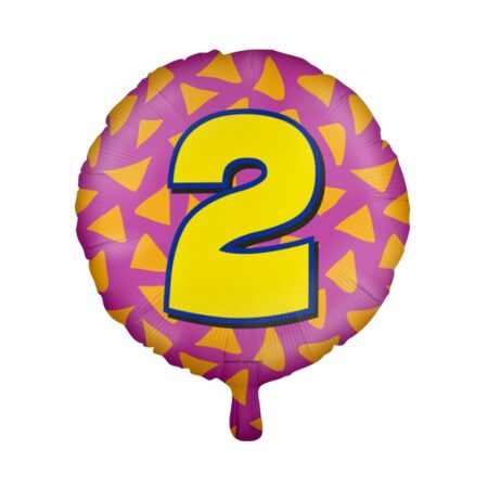 Paperdreams Happy folie ballon - 2 jaar | Paperdreams