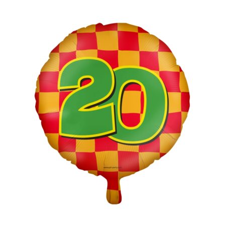 Paperdreams Happy folie ballon - 20 jaar | Paperdreams