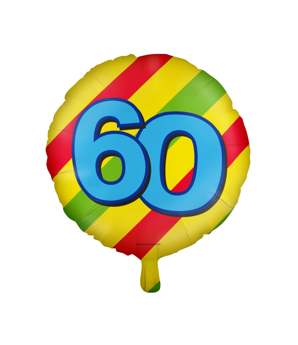 Paperdreams Happy folie ballon - 60 jaar | Paperdreams