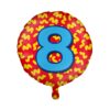 Paperdreams Happy folie ballon - 8 jaar | Paperdreams