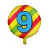 Paperdreams Happy folie ballon - 9 jaar | Paperdreams