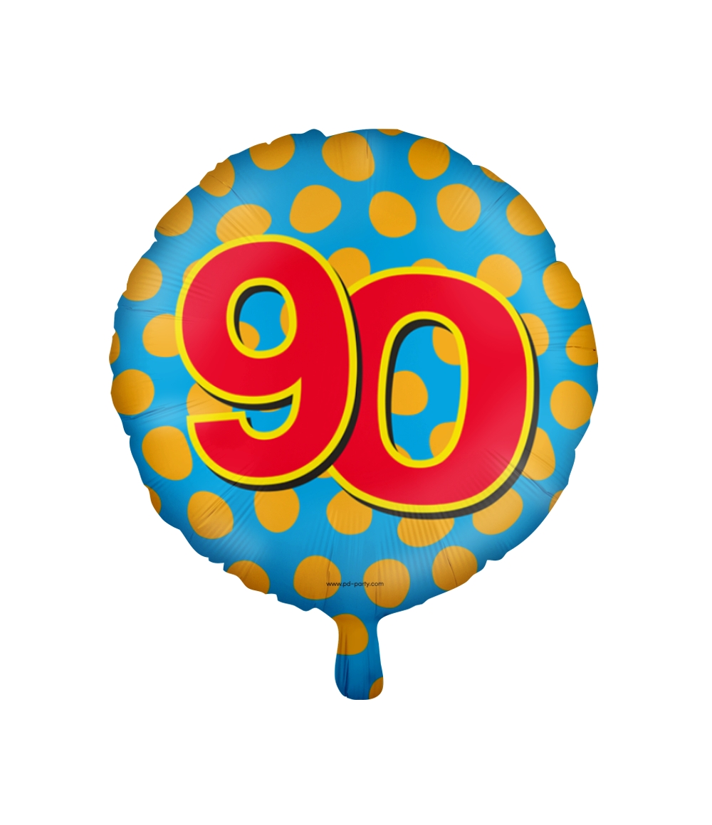 Paperdreams Happy folie ballon - 90 jaar | Paperdreams