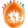 Paperdreams Happy party ballon - 11 jaar | Paperdreams