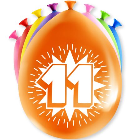 Paperdreams Happy party ballon - 11 jaar | Paperdreams
