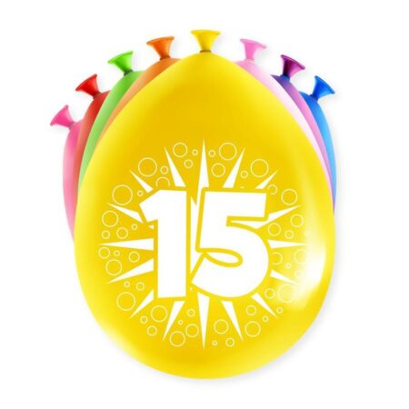 Paperdreams Happy party ballon - 15 jaar | Paperdreams