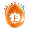 Paperdreams Happy party ballon - 19 jaar | Paperdreams