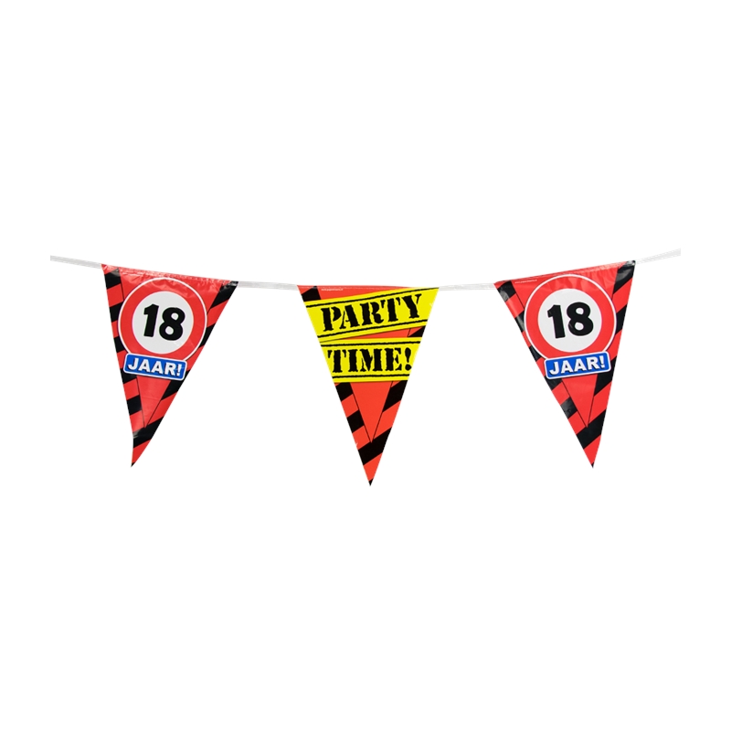 Paperdreams Party Vlag - 18 jaar | Paperdreams