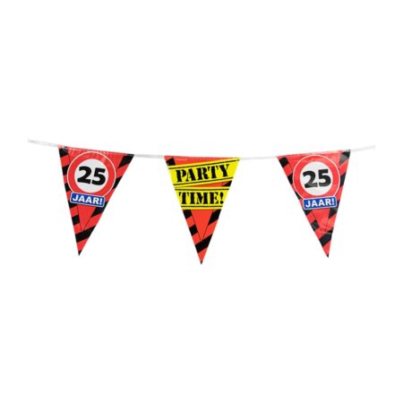 Paperdreams Party Vlag - 25 jaar | Paperdreams