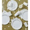 Paperdreams Party table set - goud/wit | Paperdreams