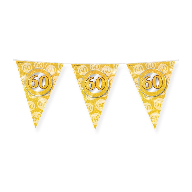 Paperdreams Party vlag 60 jaar getrouwd | Paperdreams