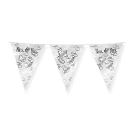 Paperdreams Party vlag - Mrs. & Mrs. | Paperdreams