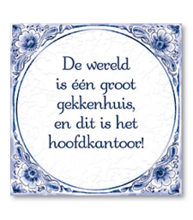 Paperdreams Tegel - Gekkenhuis | Paperdreams