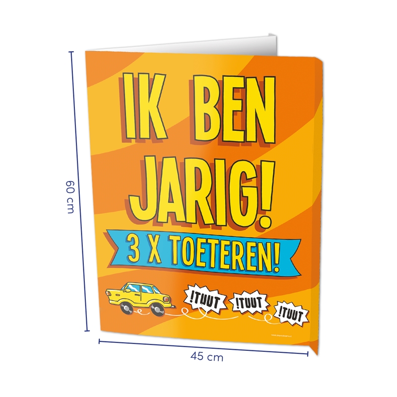 Paperdreams Window signs - Gefeliciteerd | Paperdreams