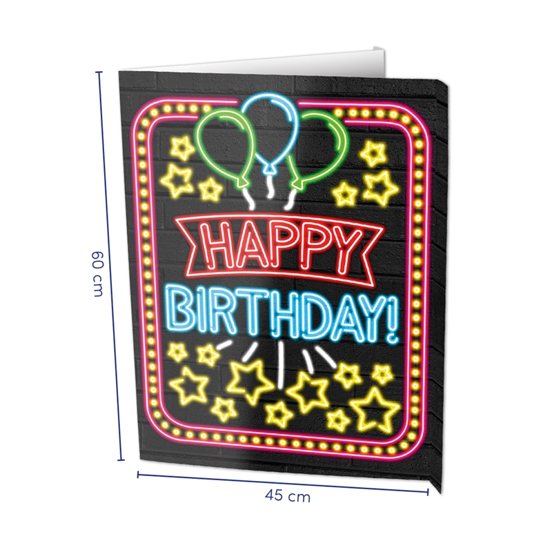 Paperdreams Window signs Happy birthday | Paperdreams